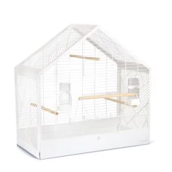 Beeztees Yara Vogelkooi Metaal Wit 71x35x70 Cm