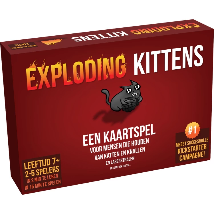 ASMODEE Exploding Kittens Exploding Kittens NL Kaartspel
