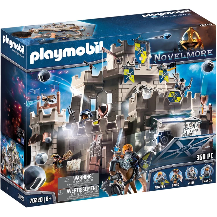 Playmobil ® Constructie Speelset Grote Burcht Van Novelmore(70220 ), Novelmore Made In Germany(374 Stuks )