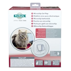 Petsafe Dierenluik Microchip Kattenluik 22.5x14x25.1 Cm Wit