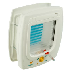 Ferplast Kattenluik Swing 7 SET Magnetisch 4 Standen Wit 72104011