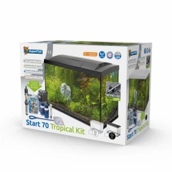 SuperFish Aquarium Start 70 Tropical Kit Retro Led 70 L Aquaria Zwart