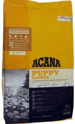 Acana Heritage Puppy En Junior 11, 4kg 11, 4kg - Image 2