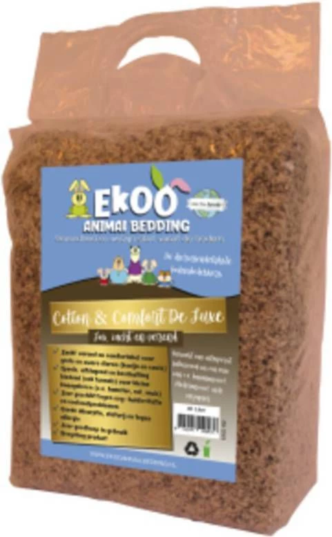 Ekoo Animal Bedding Ekoo Cotton & Comfort De Luxe 40 Liter - Image 2