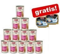 Animonda Carny 24 X 400 G Adult + 140 Ml Cat Drink Kip Gratis! Rund & Kabeljauw Met Wortelpeterselie - Afbeelding 12