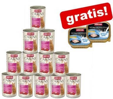 Animonda Carny 24 X 400 G Adult + 140 Ml Cat Drink Kip Gratis! Rund & Kabeljauw Met Wortelpeterselie - Afbeelding 15