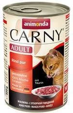 Animonda Carny 24 X 400 G Adult + 140 Ml Cat Drink Kip Gratis! Rund & Kabeljauw Met Wortelpeterselie - Afbeelding 4