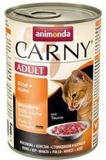 Animonda Carny 24 X 400 G Adult + 140 Ml Cat Drink Kip Gratis! Rund & Kabeljauw Met Wortelpeterselie - Afbeelding 6