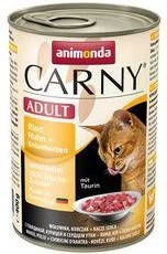Animonda Carny 24 X 400 G Adult + 140 Ml Cat Drink Kip Gratis! Rund & Kabeljauw Met Wortelpeterselie - Afbeelding 10