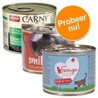 Animonda Carny 24 X 400 G Adult + 140 Ml Cat Drink Kip Gratis! Rund & Kabeljauw Met Wortelpeterselie - Afbeelding 19