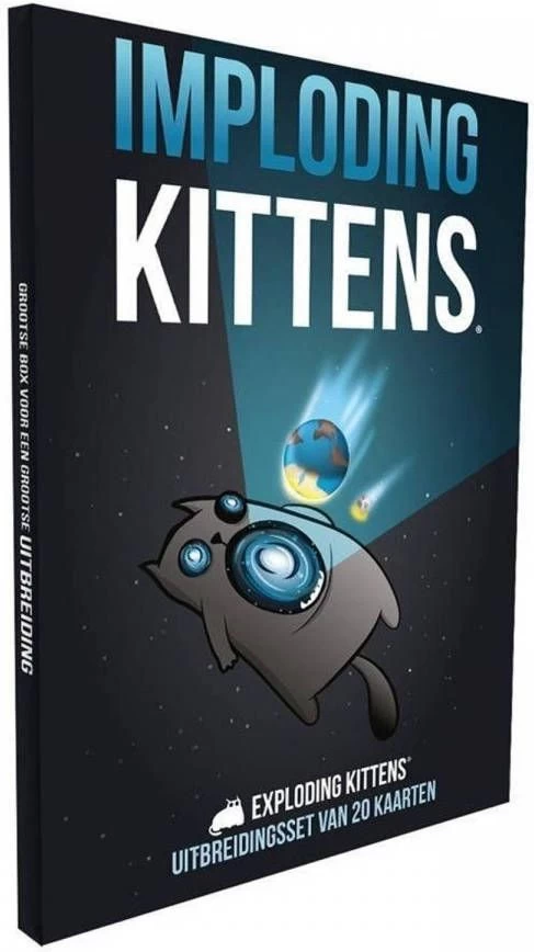 Asmodee Exploding Kittens Kaartspel Imploding Kittens Uitbreiding(Nl ) - Afbeelding 2