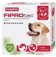 Beaphar Fiprotec Dog 3+1 Pip Anti Vlooien En Tekenmiddel 20 40kg Vanaf 12 Maanden - Afbeelding 6