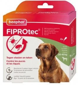Beaphar Fiprotec Dog 3+1 Pip Anti Vlooien En Tekenmiddel 20 40kg Vanaf 12 Maanden - Afbeelding 3