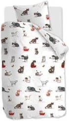 Beddinghouse Cute Cats Kinderdekbedovertrekset Van Katoen 144TC Inclusief Kussenslopen - Afbeelding 3