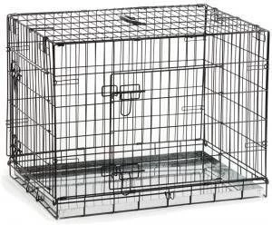 Beeztees Hondenbench 2 Deurs Inklapbaar Zwart 78 X 55 X 61 Cm - Image 3