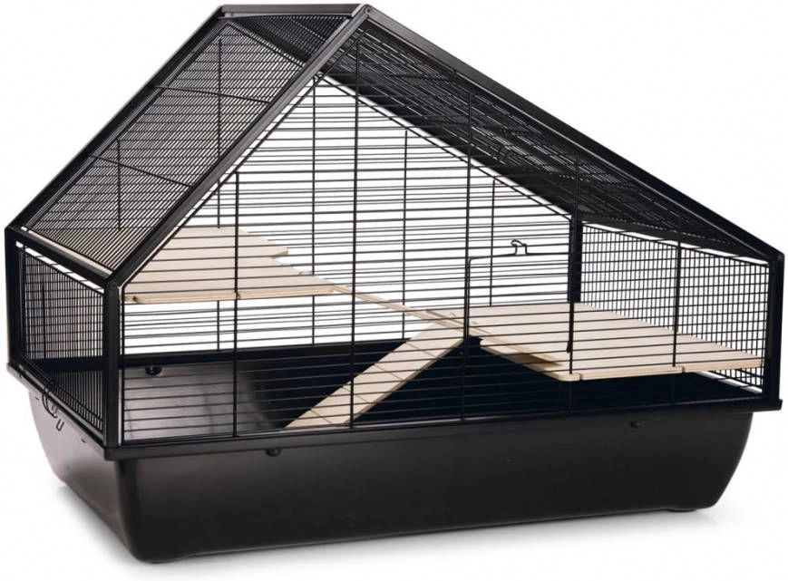 Beeztees Knaagdierkooi Boas Zwart 76, 5 X 47 X 61 Cm - Afbeelding 2