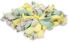 Beeztees Puppy Snuffelmat Sniffy Hondenspeelgoed 22x22x4 Cm Assorti Geel Groen - Afbeelding 2