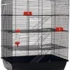 Beeztees Rattenkooi Remy 58x38x71 Cm Zwart 266815