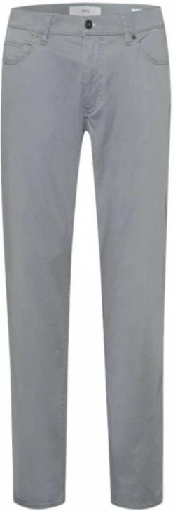 Brax Ultralight Straight Fit Broek Zilver, Effen