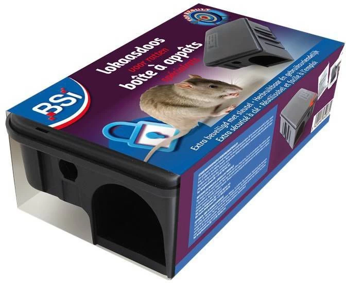 Hermie Bsi Lokaasdoos Ratten 23, 2 X 19, 3 X 9, 5 Cm Zwart - Image 2