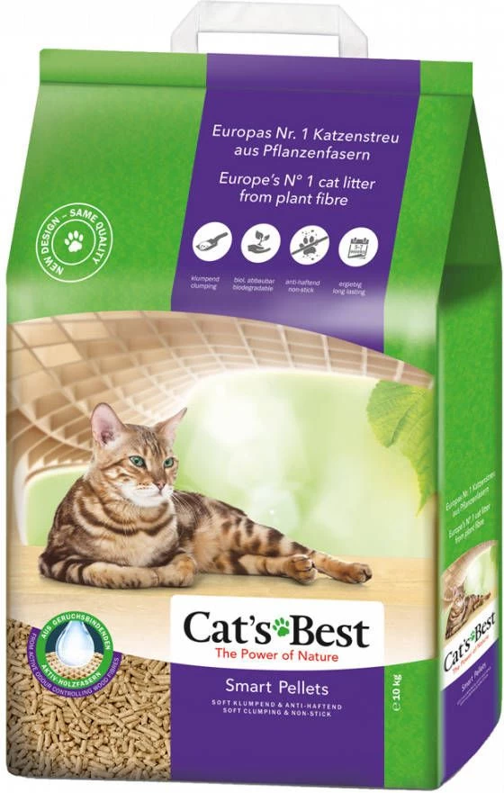 Cats Best Cat&apos, S Best Nature Gold/Smart Pellets 20 Liter(10 Kg ) - Afbeelding 5
