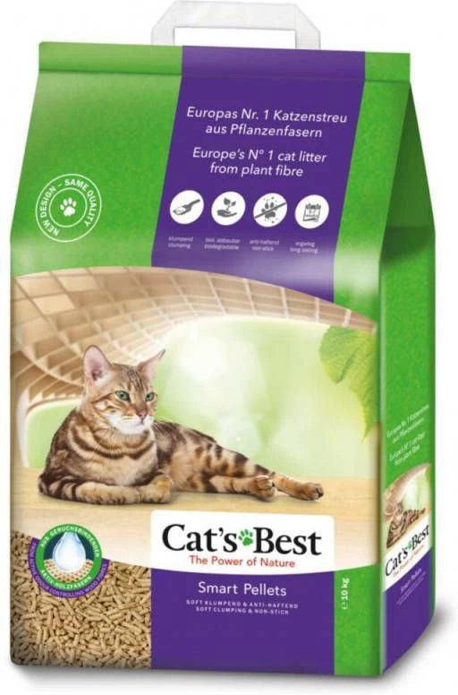 Cats Best Cat&apos, S Best Nature Gold/Smart Pellets 20 Liter(10 Kg ) - Afbeelding 4