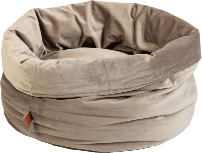 Designed By Lotte Fluco Kattenmand Fluweel Grijs 45x45x35 Cm - Image 6