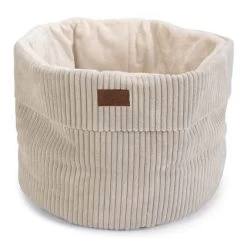 Designed By Lotte Kattenmand Ribbed Lichtgrijs 50 X 50 X 35 Cm