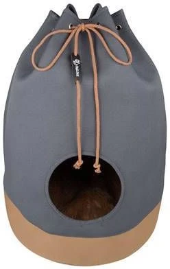 District 70 Casa 45x45x60 Cm Kattenmand Cognac&Antraciet - Image 2