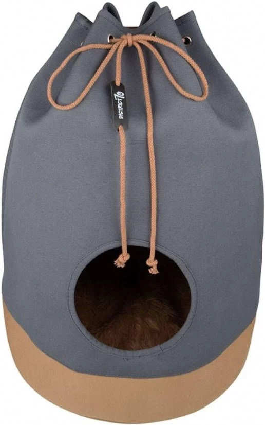 District 70 Casa 45x45x60 Cm Kattenmand Cognac&Antraciet - Image 4