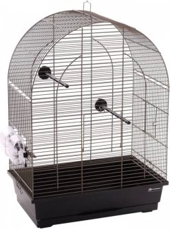 Flamingo Parkietenkooi Klara 2 45x28x62, 5 Metallic Taupe