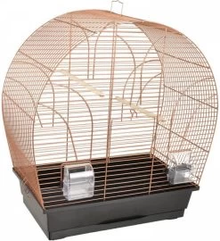 Flamingo Vogelkooi Saga 51x28x55 Cm Koperkleurig