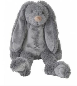 Happy Horse Donkergrijze Rabbit Richie Knuffel 58 Cm