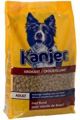 Kanjer Hond Krokante Brokken Rundvlees Hondenvoer 15 Kg - Image 2