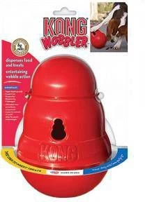 Kong Hondenspeelgoed Snack Dispenser Wobbler L Rood