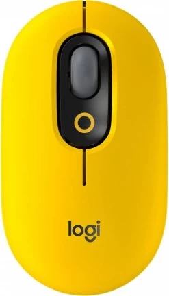 Logitech POP Optisch Draadloos Zwart/Geel