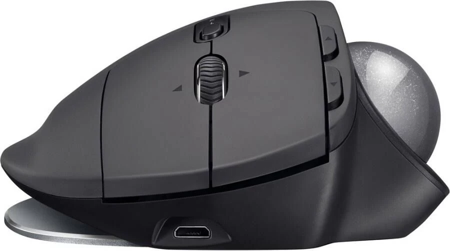 Logitech MX ERGO Trackball Draadloze Muis Zwart - Image 2