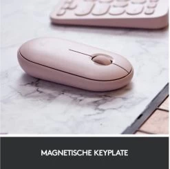 Logitech Pebble M350 Optisch Draadloos Muis Roze