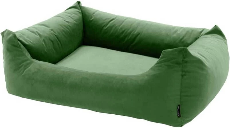 Madison Hondenbed Velvet 80x67x22 Cm Groen