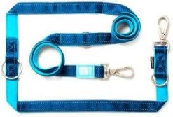 Max & Molly Max & Multifunctionele Lijn Matrix, Blauw M 200cmx20mm Hond