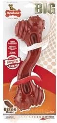 Nylabone Durachew Curve Bone Hondenspeelgoed Bizon 25x8x6 Cm Bruin 1 Stuks Voor Honden > 23kg