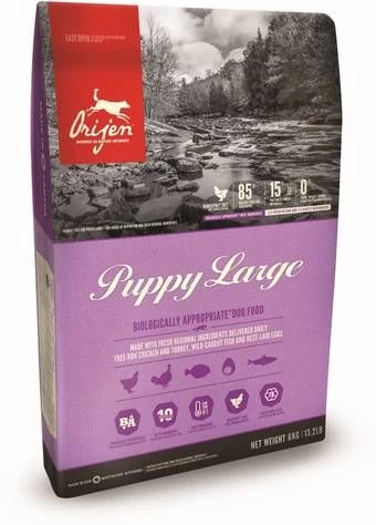 Orijen Whole Prey Puppy Large Breed Kip&Kalkoen Hondenvoer 11.4 Kg - Image 2