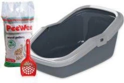 PeeWee Startpakket EcoMinor Antraciet Grijs 56 X 39 X 27, 5 Cm