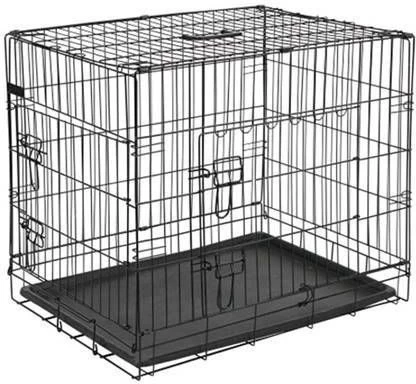 Homestyle Bench 2 Deurs Zwart Hondenbench 92.5x57.5x64 Cm - Image 5