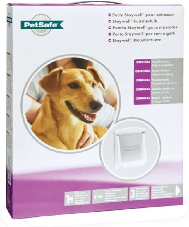 PetSafe Huisdierenluik In 2 Richtingen 740 Medium 26, 7 X 22, 8 Cm Wit 5020 - Image 11