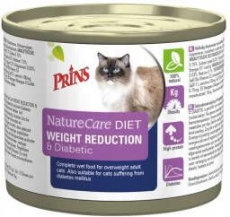 Prins NatureCare Diet Weight Reduction & Diabetic Natvoer Kat 1 Tray(6 X 200 Gr ) - Image 2