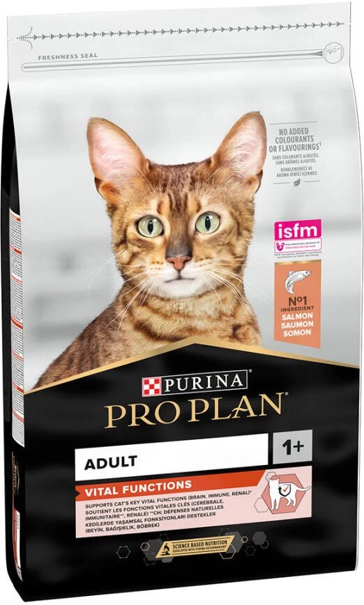 Pro Plan Original Adult Zalm Optisenses Kattenvoer 2 X 10 Kg + Gratis 4 X Felix Party Mix Snacks - Image 9