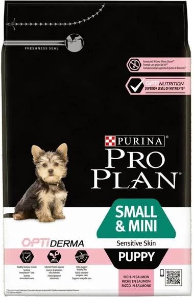 Pro Plan 15% Korting! PURINA Hondenvoer Small & Mini Puppy Sensitive Skin Lachs & Reis 2 X 3 Kg - Image 2