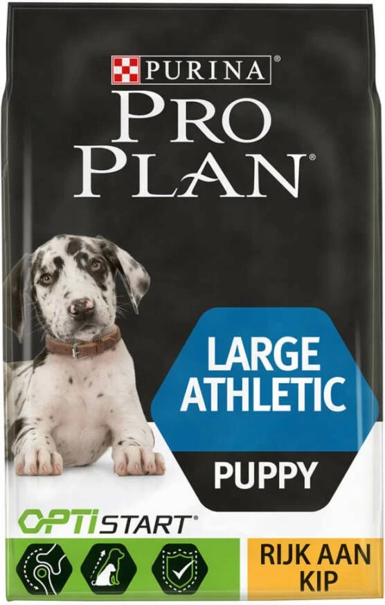Pro Plan PURINA Large Athletic Puppy Healthy Start Kip & Rijst Hondenvoer Dubbelpak 2 X 3 Kg - Image 7