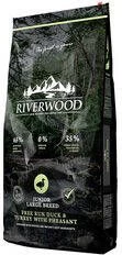 Riverwood Junior Large Hondenvoer Eend & Kalkoen Met Fazant 12 Kg